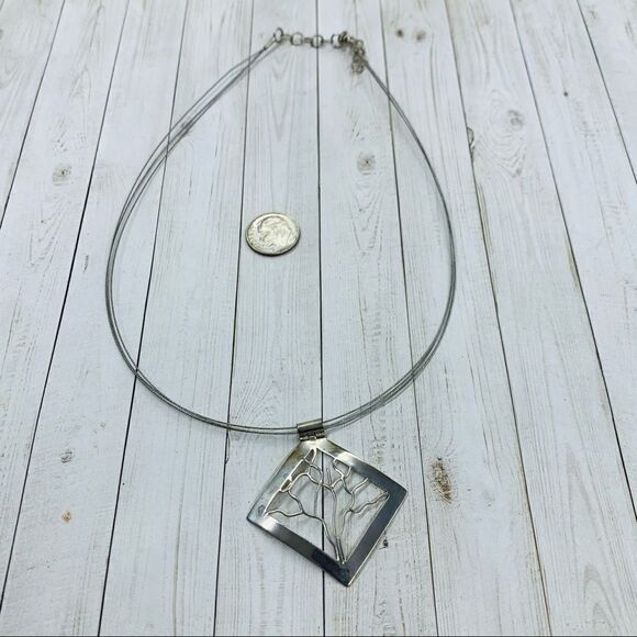 Sterling Silver Tree Of Life Necklace - Picture 1 of 4
